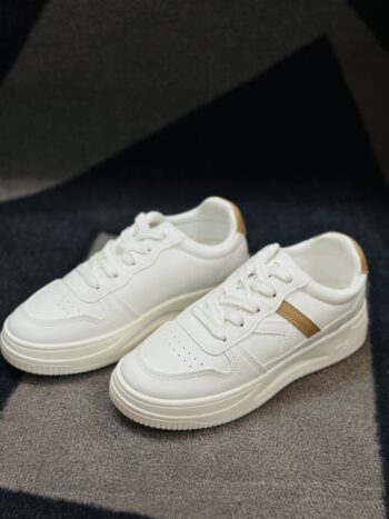 Golden Stripe Sneakers