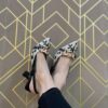 Luxe Flora Slingback Heels
