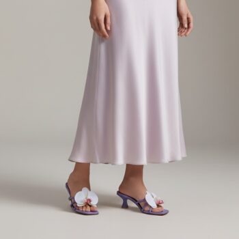 Orchid Bloom heels (lilac)