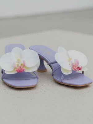 Orchid Bloom heels (lilac)