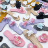 Black Flower Flat