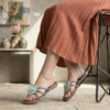 Grey Flower Flat