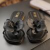Black Flower Flat