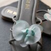 Grey Flower Flat
