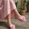 Pink Flower Flat